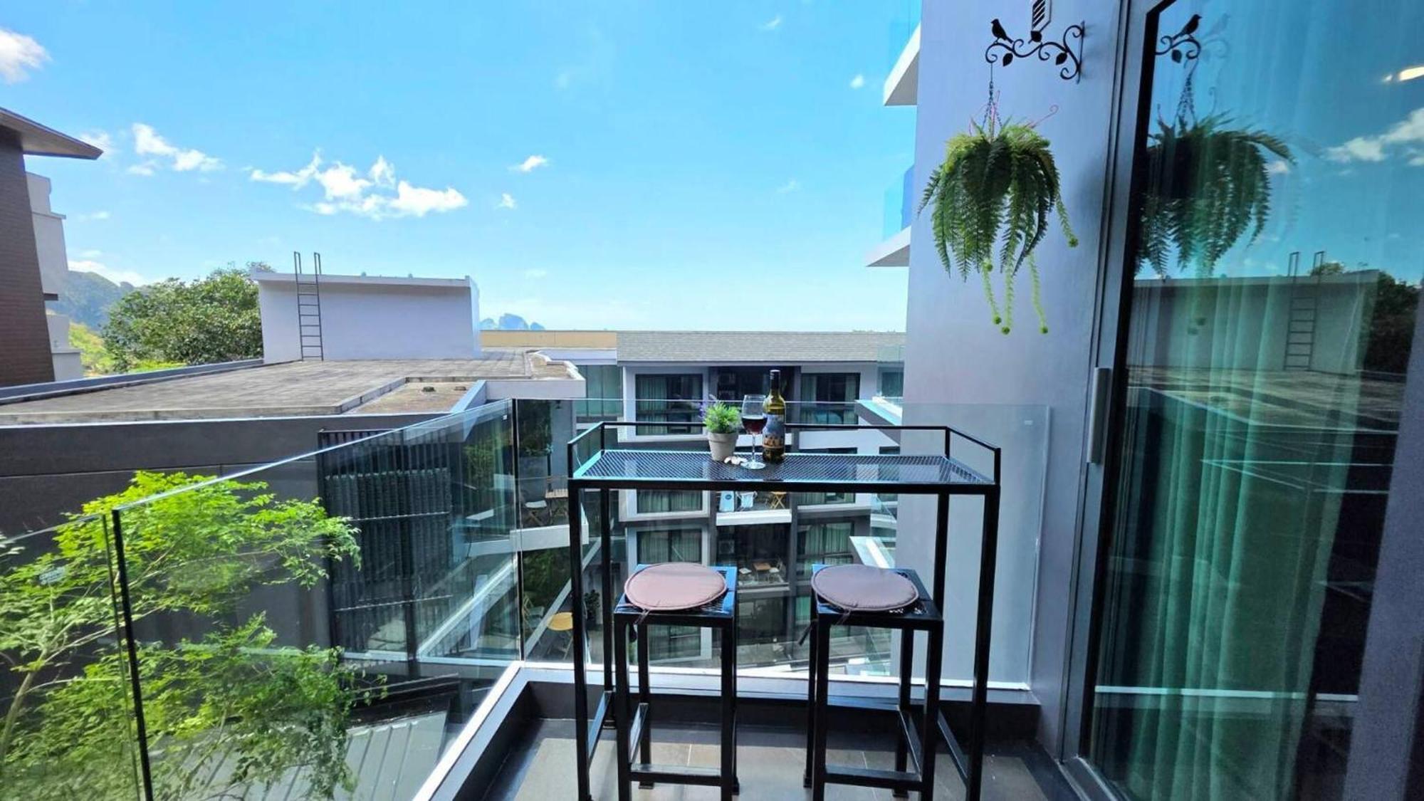 Room In Apartment - A301- Forest View Corner Unit 1Br-1Bath Ao Nang 외부 사진
