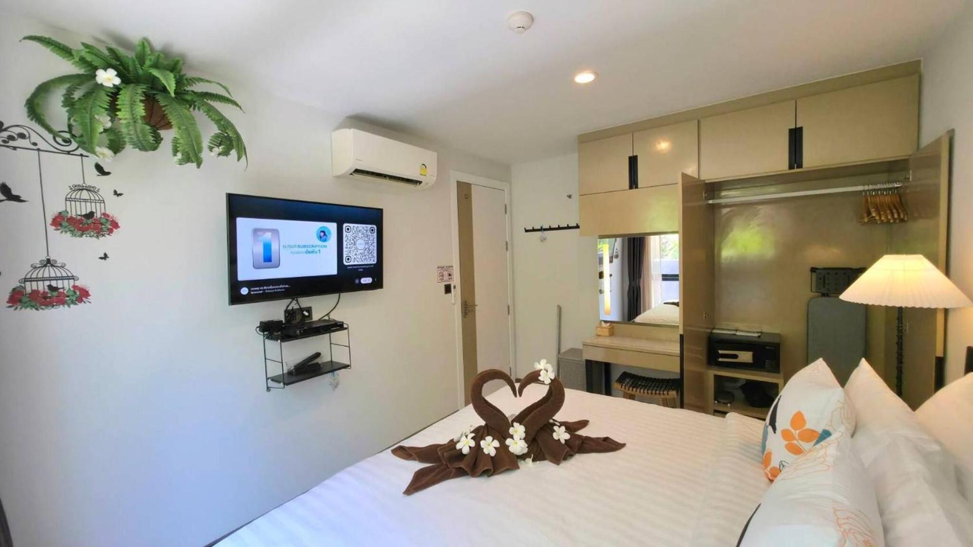 Room In Apartment - A301- Forest View Corner Unit 1Br-1Bath Ao Nang 외부 사진