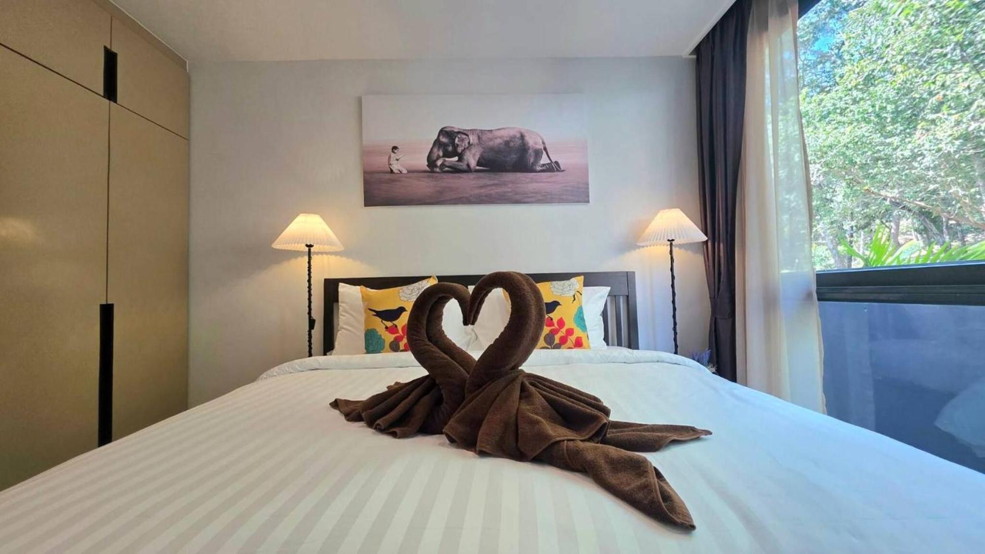 Room In Apartment - A301- Forest View Corner Unit 1Br-1Bath Ao Nang 외부 사진