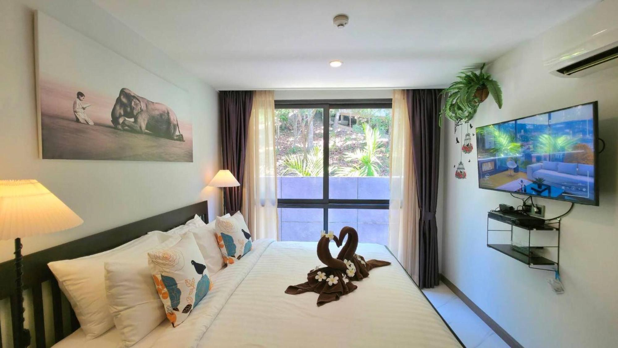 Room In Apartment - A301- Forest View Corner Unit 1Br-1Bath Ao Nang 외부 사진