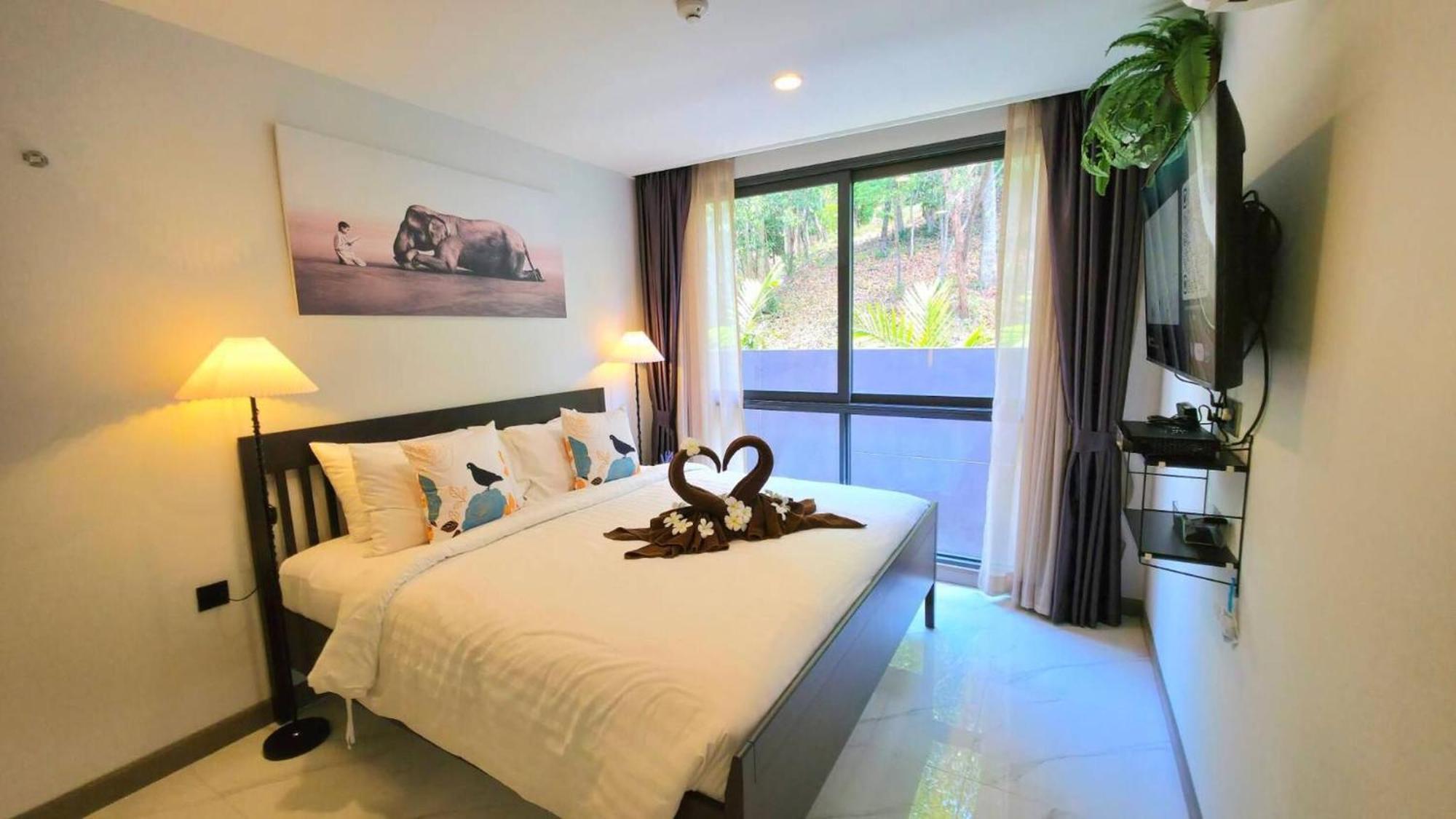 Room In Apartment - A301- Forest View Corner Unit 1Br-1Bath Ao Nang 외부 사진
