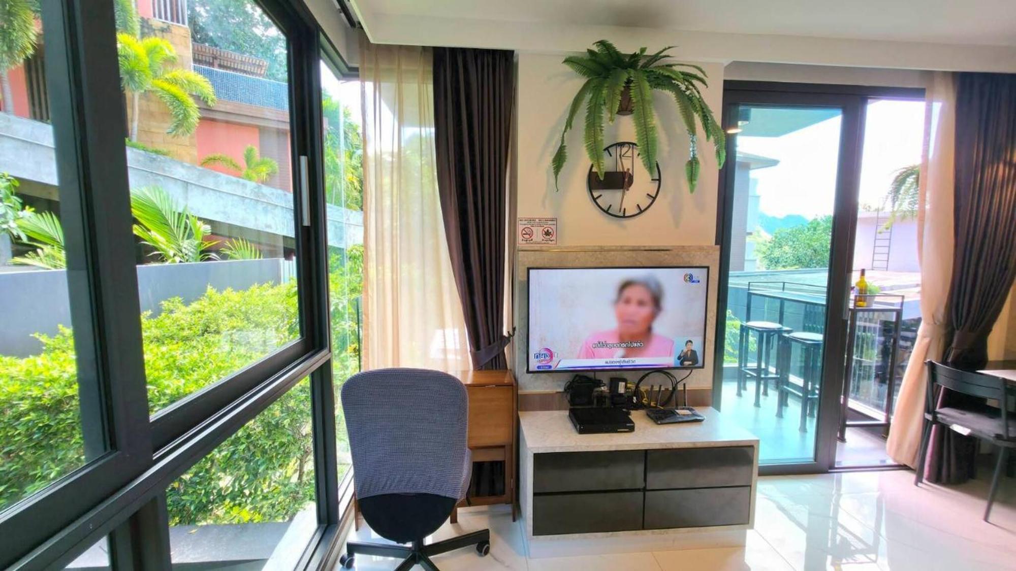 Room In Apartment - A301- Forest View Corner Unit 1Br-1Bath Ao Nang 외부 사진