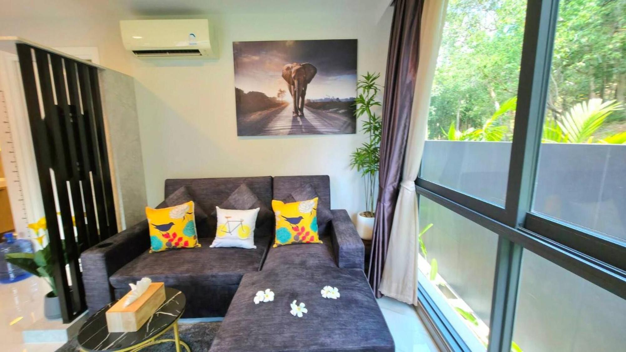 Room In Apartment - A301- Forest View Corner Unit 1Br-1Bath Ao Nang 외부 사진